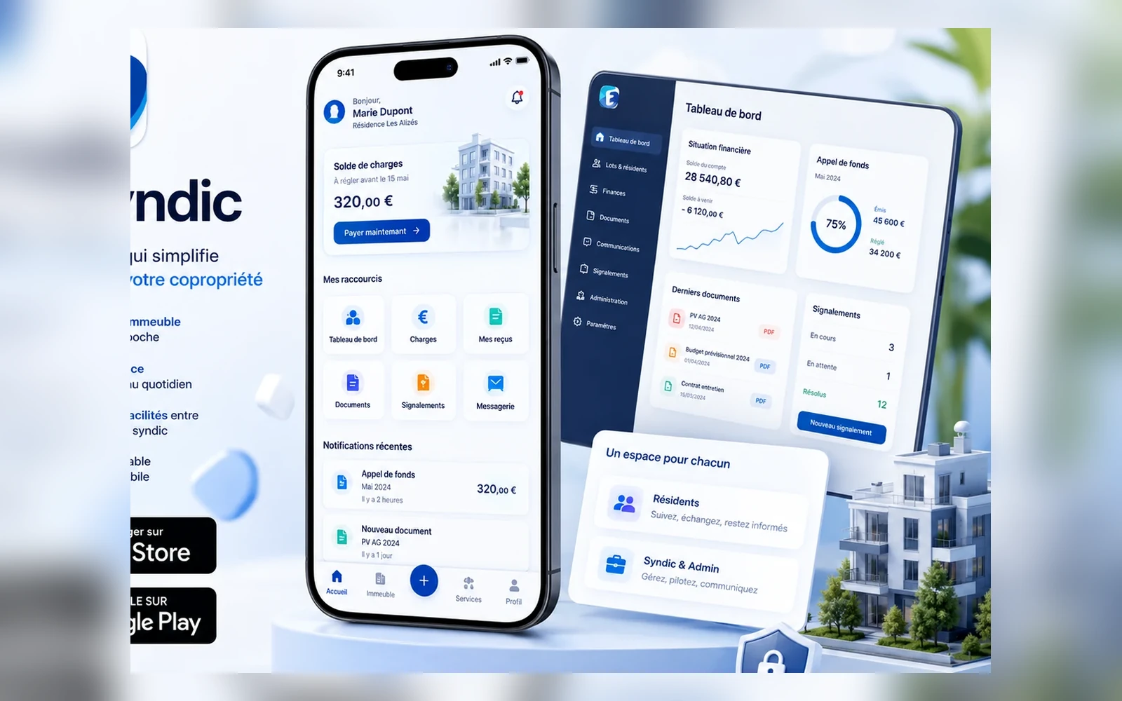 My E-Syndic mobile application